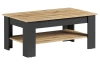 Konferenčný stolík Universal, antracit/dub evoke