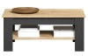 Konferenčný stolík Universal, antracit/dub evoke