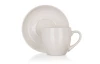 Šálka ​​s tanierikom Natural 250 ml, ivory