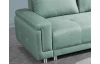 Rohová sedacia súprava Beate, mentolovo zelená látka, pravý roh