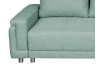 Rohová sedacia súprava Beate, mentolovo zelená látka, pravý roh