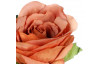 Umelá kvetina Ruža s púčikom 65 cm, marhuľová