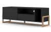 TV skrinka Oslo, čierna/buk