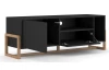 TV skrinka Oslo, čierna/buk