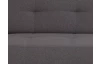 Rohová sedacia súprava Harris, tmavo šedá tkanina, pravý roh
