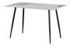 Jedálenský stôl Agne 120x80 cm, biely mramor