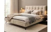 Posteľ Erato 180x200 cm, svetlo béžová látka