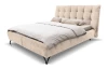 Posteľ Erato 180x200 cm, svetlo béžová látka