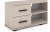 TV stolík Oskar TV, béžový kašmír, šírka 120 cm