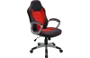Kancelárske kreslo Star, čierne / červené