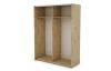Šatníková skriňa Carlos 150/61 2D, dub artisan, 150 cm