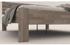 Posteľ Isolda 180x200 cm, šedý buk