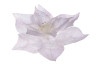 Umelá kvetina Vianočná hviezda 36 cm, biela