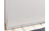 Šatníková skriňa so zrkadlom Baden, 179 cm, biela