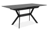 Jedálenský stôl s funkciou rozkladu Hero 160x90 cm, imitácia šedého kameňa