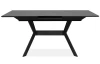 Jedálenský stôl s funkciou rozkladu Hero 160x90 cm, imitácia šedého kameňa
