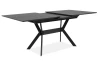 Jedálenský stôl s funkciou rozkladu Hero 160x90 cm, imitácia šedého kameňa