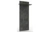 Vešiakový panel Askon, tmavý betón