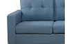 Univerzálna sedacia súprava / pohovka Halmstad, modrá tkanina