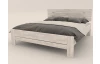 Posteľ Lina 180x200 cm, bielený buk