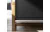 Komoda Oslo, čierna/buk