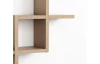 Nástenný regál/polica Geometry, dub sonoma