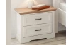 Nočný stolík Jasmin, borovica/dub artisan
