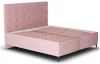 Posteľ s úložným priestorom Dora 180x200 cm, ružová látka