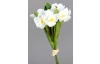 Umelá kvetina Zväzok narcisov 32 cm, krémová