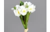 Umelá kvetina Zväzok narcisov 32 cm, krémová
