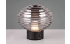 LED stolná lampa nabíjacia Earl 14 cm, dymové sklo