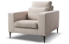 Kreslo Romeo, béžová štruktúrovaná látka