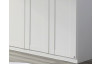 Šatníková skriňa Rosenheim, 181 cm, biela
