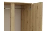 Šatníková skriňa Carlos, dub artisan, 100 cm