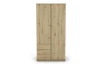 Šatníková skriňa Carlos, dub artisan, 100 cm