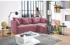 Rohová sedacia Magic, staroružová  látka