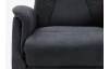 Relaxačné TV kreslo Birmingham, antracitová látka