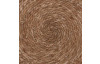 Okrúhly koberec Nature 80x80 cm, hnedý