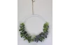 Umelý veniec Eukalyptus 26 cm, zelený