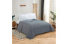 Prikrývka na posteľ Harmony 220x240 cm, šedá