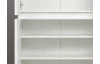 Viacúčelová skriňa s policami Nevada, 74 cm, biela
