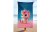 Detská plážová osuška Phantasy Jednorožec, 80x160 cm