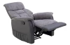 Polohovateľné TV kreslo Efem, šedé