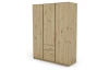 Šatníková skriňa Carlos, dub artisan, 152 cm