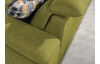 Rohová sedacia súprava Aldon OTM-2F, zelená tkanina