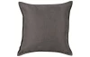 Dekoračný vankúš Bravo 45x45 cm, antracitový