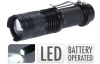 Vreckové svietidlo LED 9 cm, čierna
