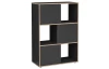 Priestorový regál Futura, antracit/dub sonoma