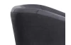 Kreslo Olivio, tmavo šedá zamatová látka