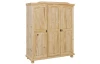 Šatníková skriňa Bern, borovicové drevo